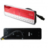 РУФС.09-04  Фонарь задний LED  жгут, КАМАЗ К5, ЛЕВЫЙ 24В Формула Света 