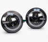 Фара 7 дюймов LED б/д свет 50/80Вт, комп.2 шт. под стиль TANK 300  (Нива,УАЗ,КАМАЗ) (G0466) 12/24В.