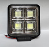 Фара п/т 64 диод (WSQ064F SLIM) "OFF-Road" 64W рассеивающий свет (114*33*125) 12/24V