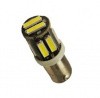 А 24-4 BA9s 10 SMD (size 7014) "кукуруза"-2 ряда диодов 2+8 (8722) КЭП