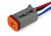 5001.091500  Разъем с проводом 200 мм DT06-4S (4-pin) SKV